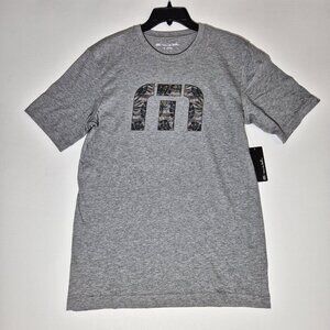 Travis Mathew Men's T-Shirt Size S Short Sleeve Gray (48)